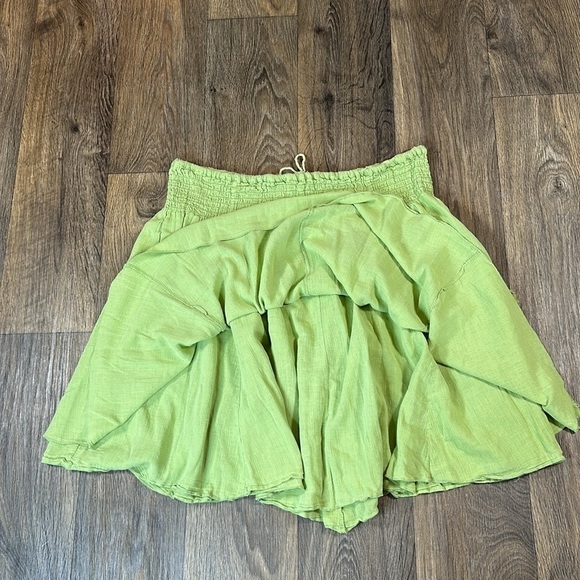 Green Summer Skirt - Picture 4 of 5
